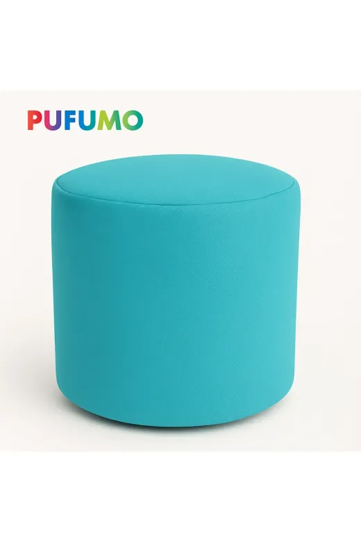 Pufumo PUF01 Yuvarlak Ayak Ucu Pufu Turkuaz