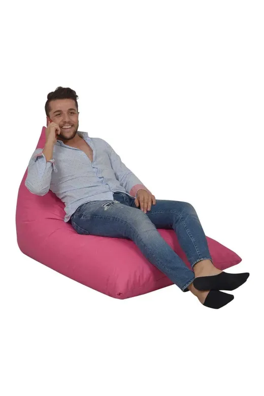 Pufumo sezlongpuf Pembe Şezlong Armut Koltuk