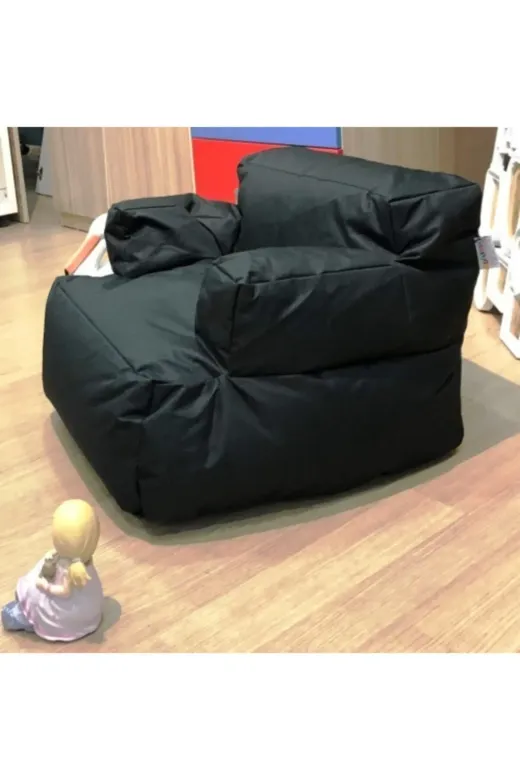Pufumo TYC00048552604 Armutland Mini Relax Armut Puf Koltuk Siyah ( 1-8 Yaş )