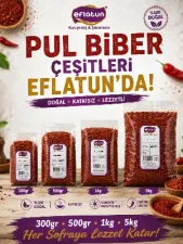 PUL BİBER 5 ADET 1KG ORTA ACILI