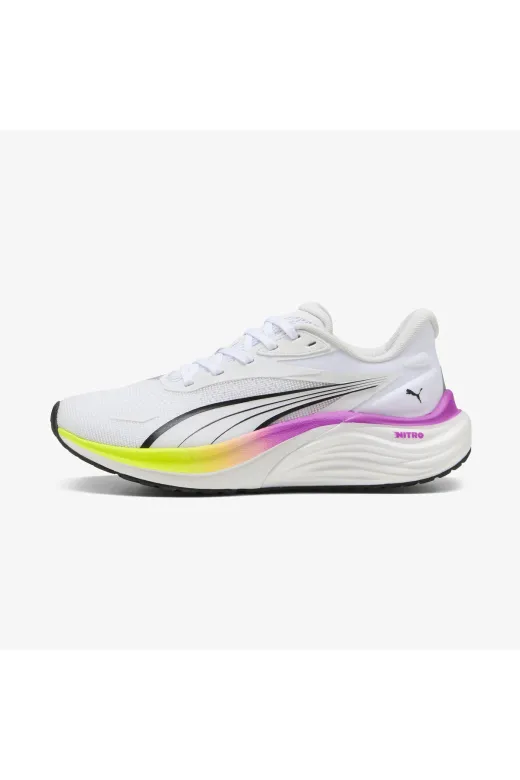 Puma 310788 Electrify Nitro 4 Kadın Beyaz Koşu Ayakkabısı