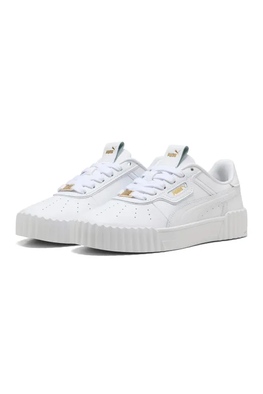 Puma 40072408 Carina 3.0 Luxe Kadın Beyaz Sneaker Ayakkabı 40072401