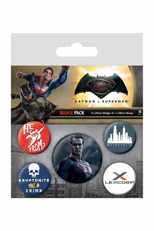 Pyramid International 5050293805320 Rozet Seti Batman V Superman Superman