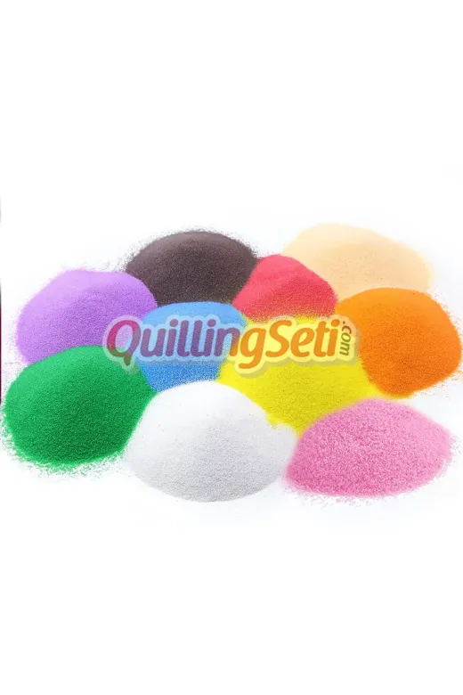 quilling 1KG-Kirmizi-Kum 1Kg Kırmızı Renk Kum Boyama Kumu, Aktivite Kumu, Oyun Kumu, Dekoratif Renkli Kum 1000Gr
