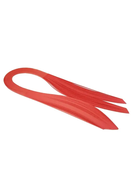quilling 3mmx50cm-Kırmızı Seti 3Mm Kırmızı Renk Kağıdı - 100'lü