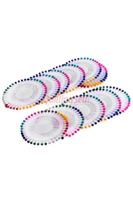 quilling 80-renkli-topluigne Büyük Baş Renkli Toplu Iğne – 80 Adet X 3,5 Cm, Türban, Şal, Hobi, Elişi Için Pratik Ve Sabitleyici