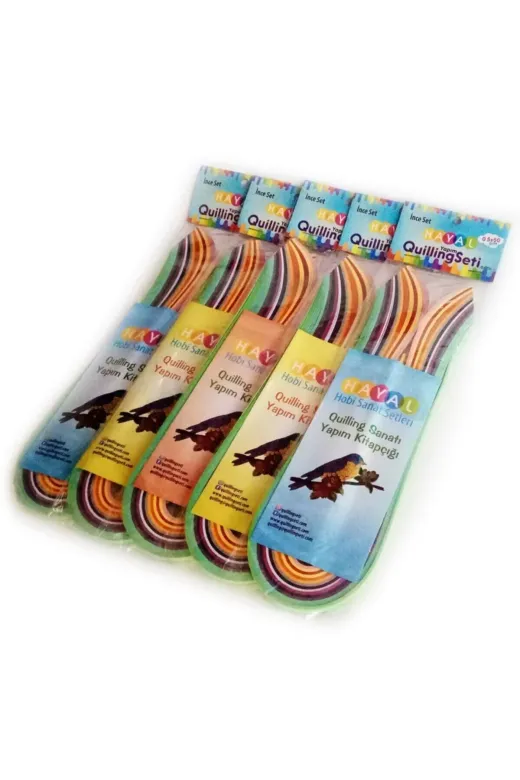 quilling HQ--MS-1453 Telkari Öğrenci Seti - 5Mm Ince Seti