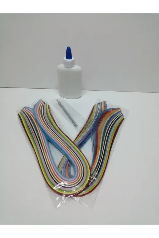 quilling mini-prof-set-1 Mini Profesyonel Seti - 5Mm 3Mm Kağıt Şeritler