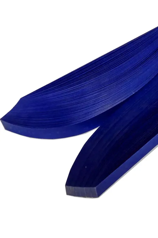 quilling QKS-1-50 Saks Mavi Renk 1Cm Telkari Kağıdı - Saks Mavisi 1Cm (10Mm) X 50Cm, 50 Adetli