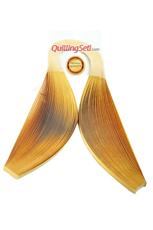 quilling QKS-5-100 5Mm Nubuk Sarısı Renkli Kağıdı - 100 Adetli