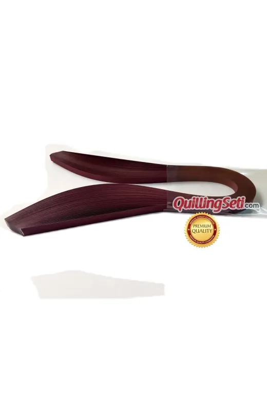 quilling QKS-5-100 5Mm Vişne Renk Telkari Kağıdı - 5Mm X 50Cm 100 Adetli