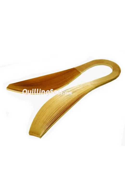 quilling quillingseti.com-kgd 3Mm Nubuk Sarı Renkli Telkari Kağıdı - 100'lü