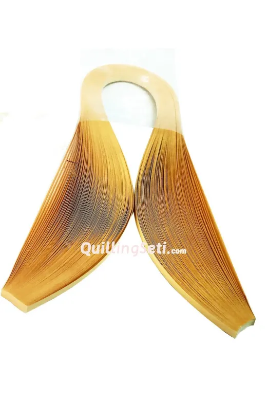 quilling quillingseti.com-kgd 3Mm Nubuk Sarı Renkli Telkari Kağıdı - 100'lü