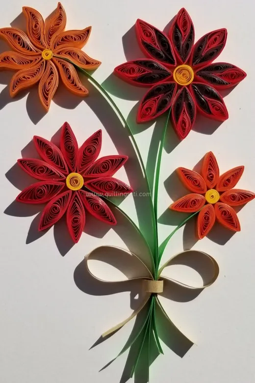 quillingseti.com-kgd-5mm-200lu Quillingseti 5Mm Kiremit Kırmızısı Renk Quilling Kağıdı 200'lü