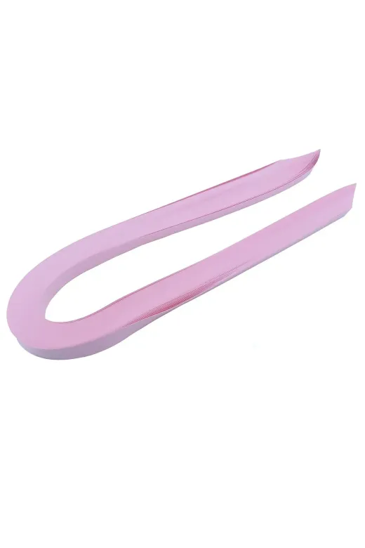quillingseti.com-kgd10mm Quillingseti 1Cm Quilling Kağıdı - Pembe Renk 1X50Cm 50'li