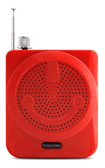 QUO 80092024 Qugoo Qg551 Taşınabilir Hoparlör Yaka Mikrofonu Fm Tf Mic Usb Aux Dahili Pil Şarj Edilebilir Pil