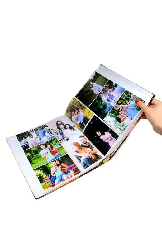 Rabsev RS21-K Rs20 Fotoğraf Albümü 10X15Cm 600 Lük Gramafon Desenli Kutusuz Yatay Dikey Modeli