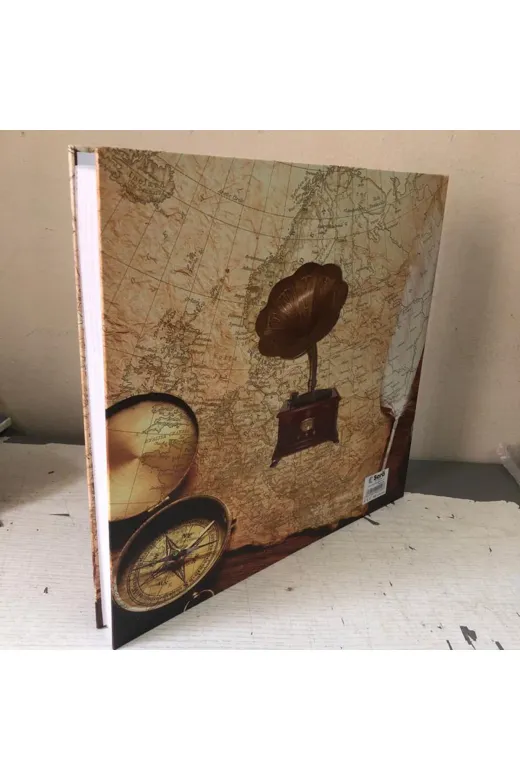 Rabsev RS21-K Rs20 Fotoğraf Albümü 10X15Cm 600 Lük Gramafon Desenli Kutusuz Yatay Dikey Modeli