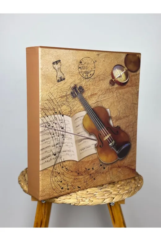 Rabsev Rs25 Fotoğraf Albümü 10X15Cm 600 Lük Keman Desenli Kutulu Yatay Dikey Modeli