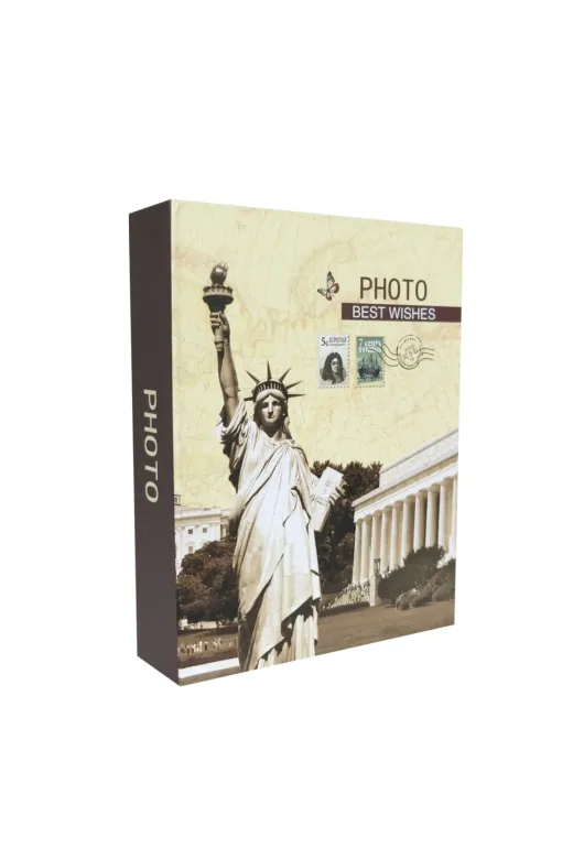 Rabsev RS4602-2 Fotoğraf Albümü 10X15Cm 200 Fotoğraf Kapasiteli Desenli Anı Albümü