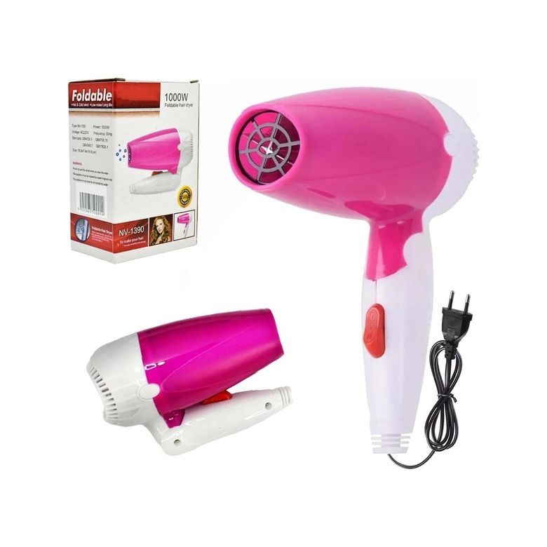 Ranchi Saç Kurutma Makinesi Mini Katlanabilir 1000W Ranchı Nv-1390