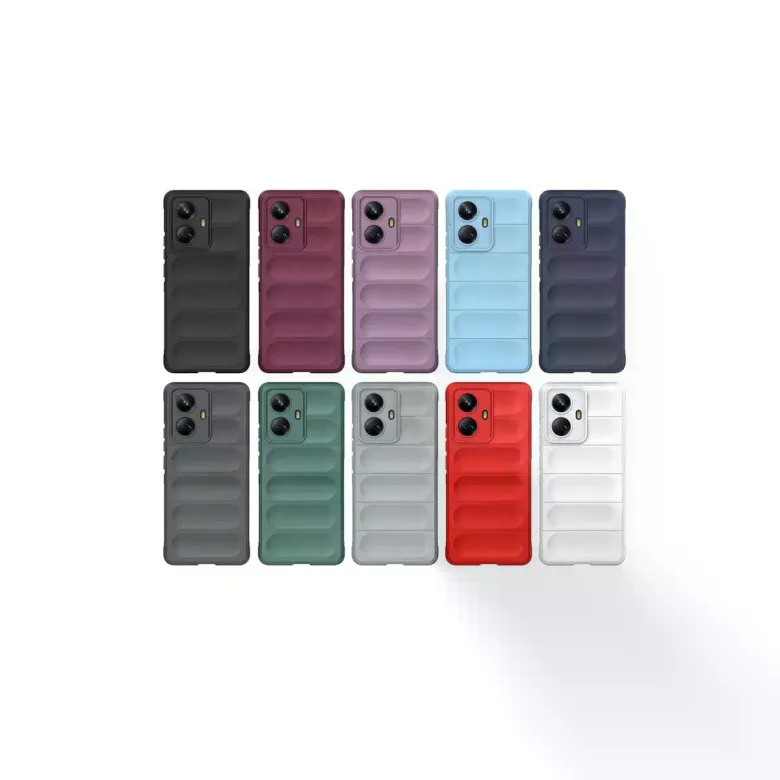 Realme 10 Pro 5g Kılıf Optimum Silikon - Sky Blue