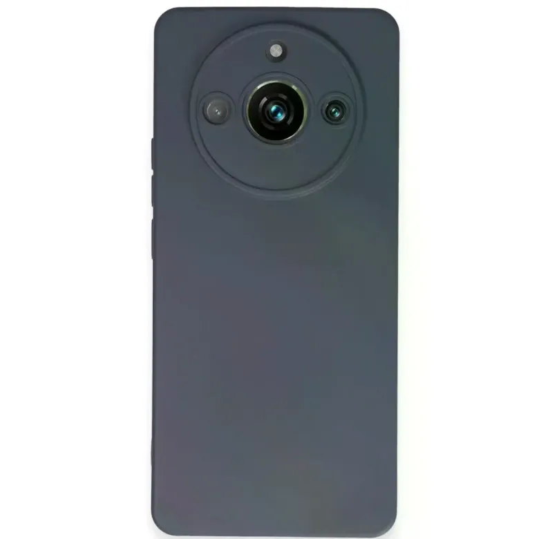 Realme 11 Pro Kılıf Nano İçi Kadife Silikon - Gri