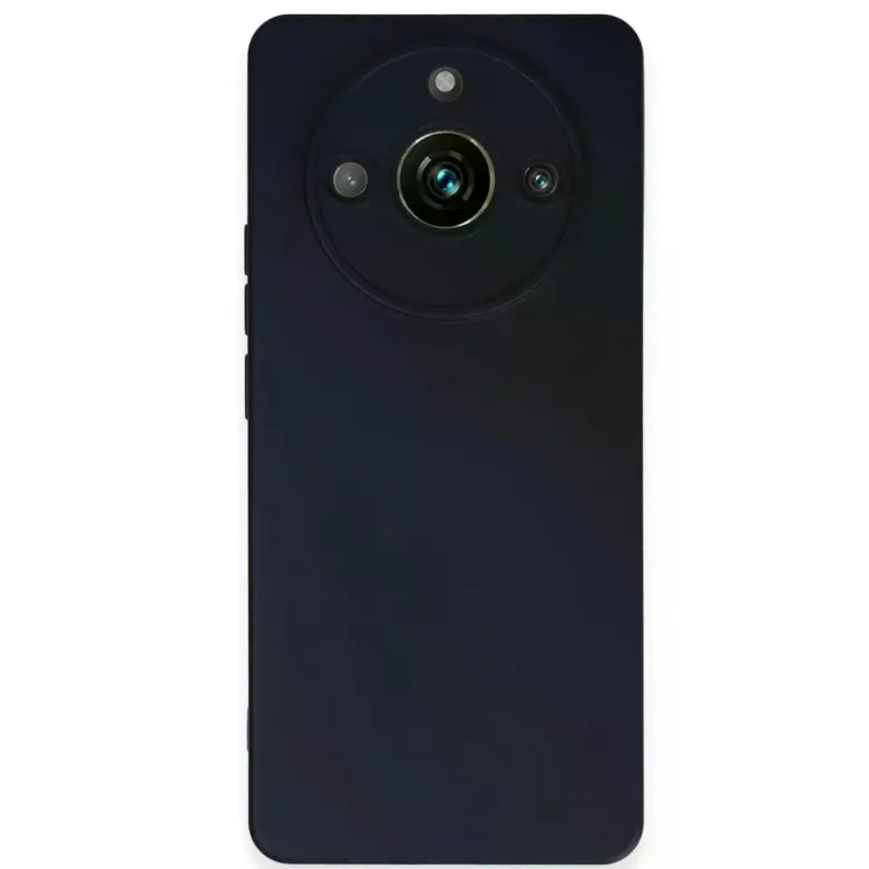 Realme 11 Pro Kılıf Nano İçi Kadife Silikon - Lacivert