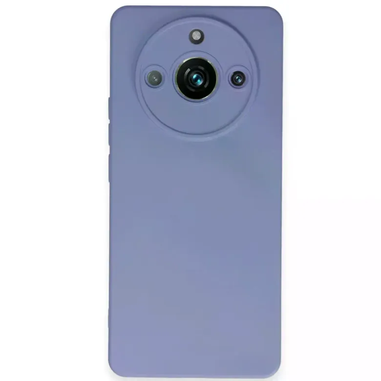 Realme 11 Pro Kılıf Nano İçi Kadife Silikon - Lila