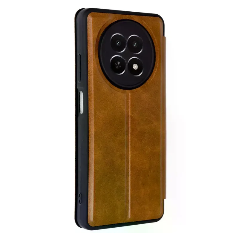 Realme 12 5g Kılıf Flip Cover - Taba