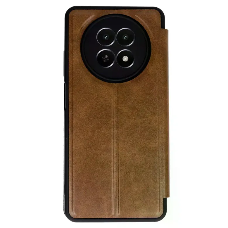Realme 12 5g Kılıf Flip Cover - Taba