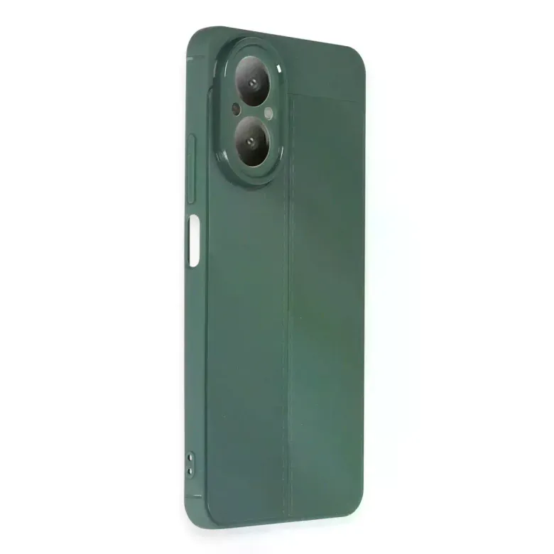 Realme 12 Lite Kılıf Auto Focus Kapak - Koyu Yeşil