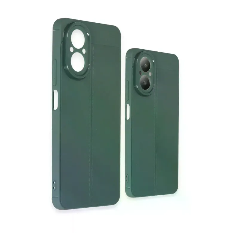 Realme 12 Lite Kılıf Auto Focus Kapak - Koyu Yeşil