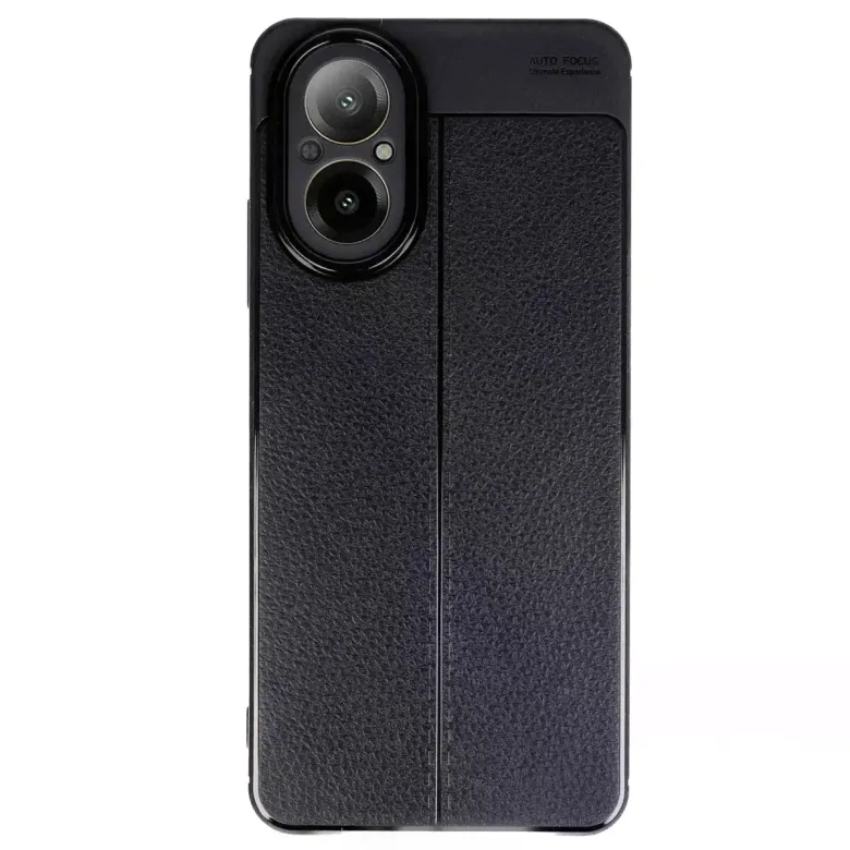 Realme 12 Lite Kılıf Auto Focus Kapak - Siyah