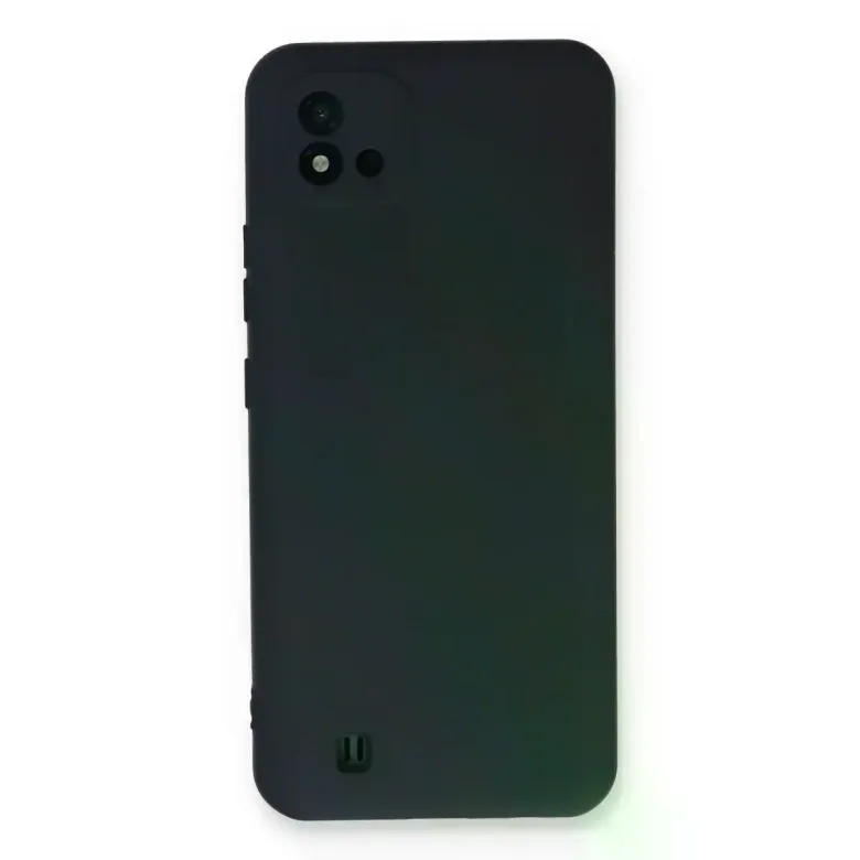 Realme C11 2021 Kılıf Nano İçi Kadife Silikon - Lacivert