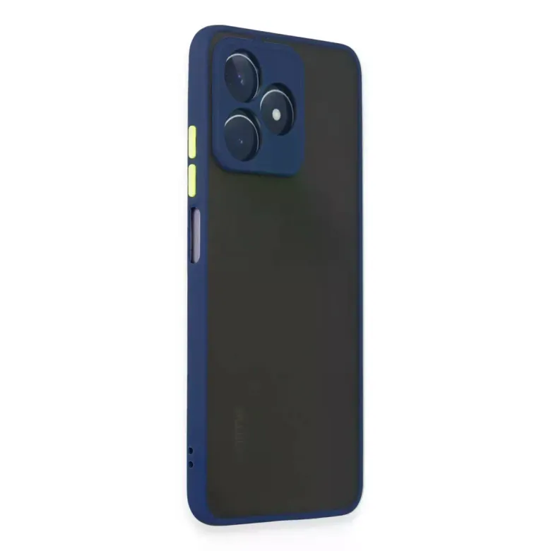 Realme C53 Kılıf Montreal Silikon Kapak - Lacivert