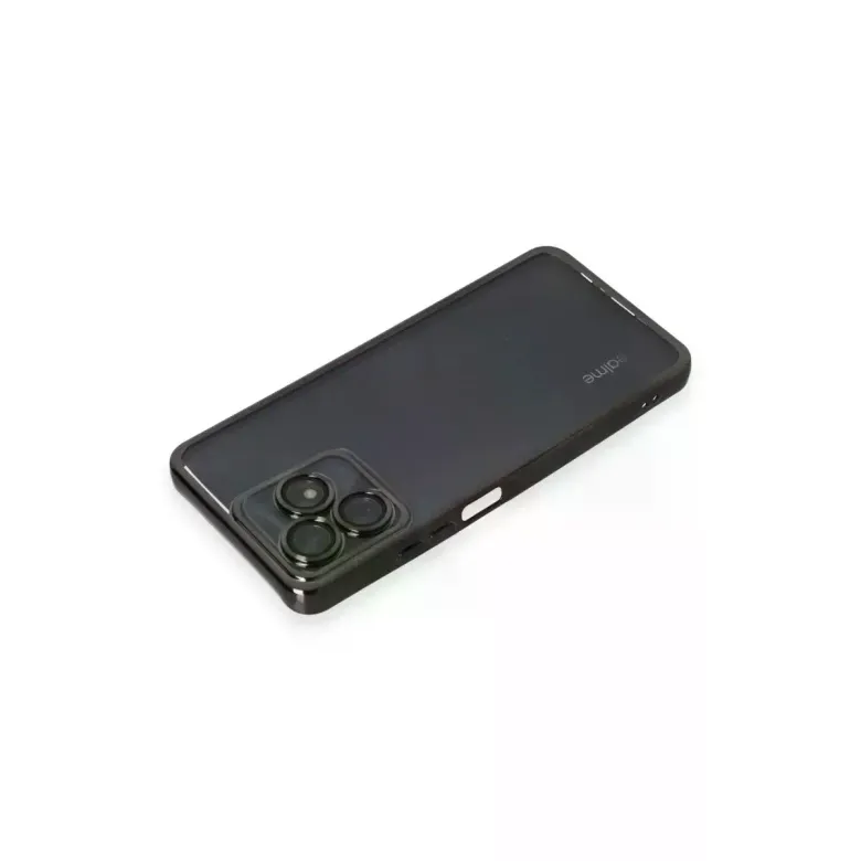 Realme C53 Kılıf Razer Lensli Silikon - Siyah