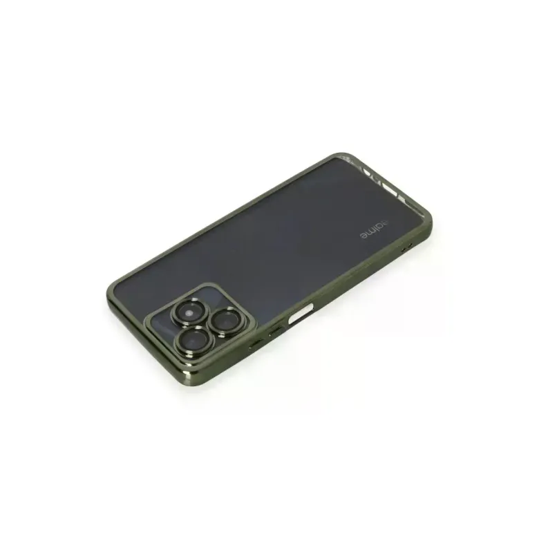Realme C53 Kılıf Razer Lensli Silikon - Yeşil