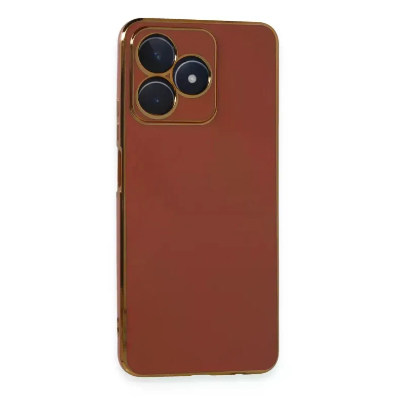 Realme C53 Kılıf Volet Silikon - Kırmızı