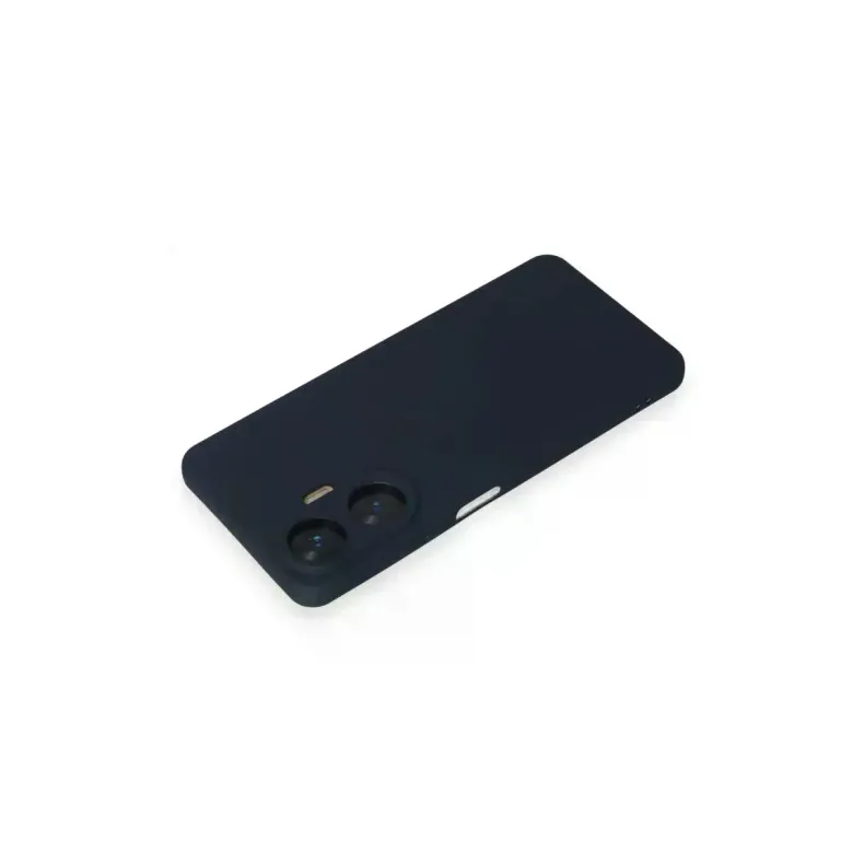 Realme C55 Kılıf Nano içi Kadife Silikon - Lacivert