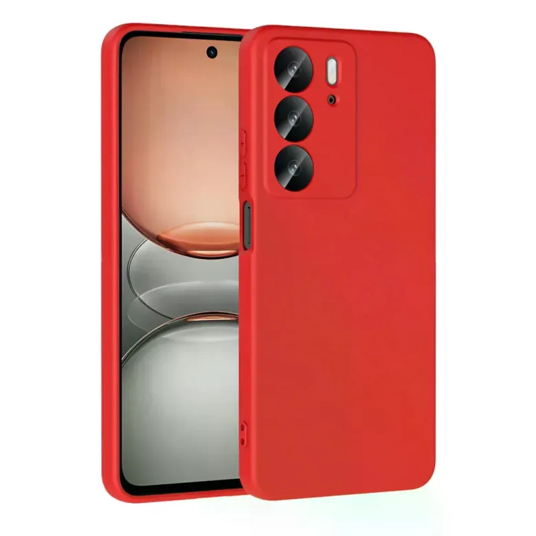 Realme C75 4g First Silikon - Kırmızı