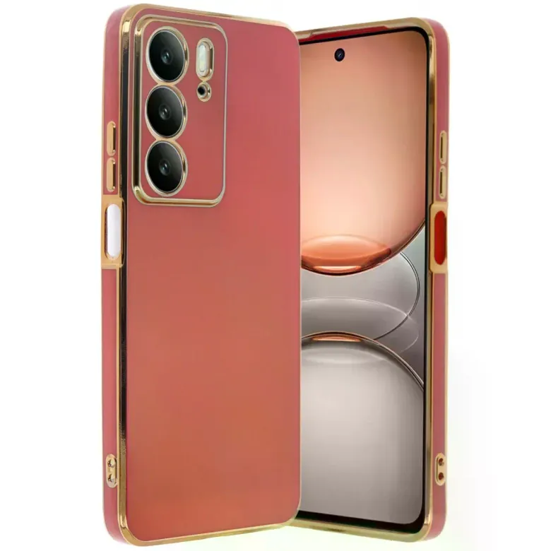 Realme C75 4g Kılıf Volet Silikon - Kırmızı