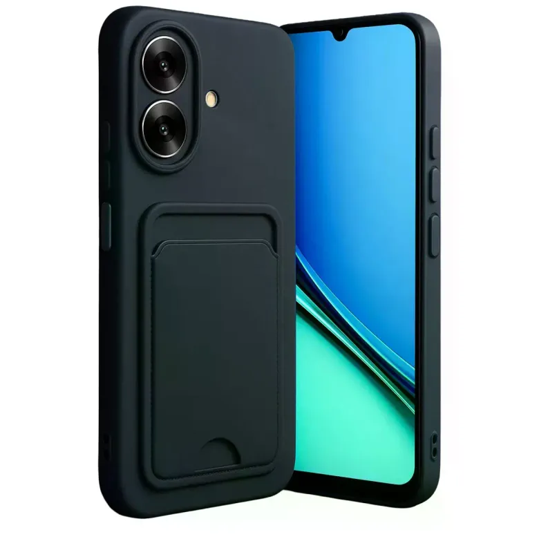 Realme Note 60 Kelvin Kartvizitli Silikon - Siyah