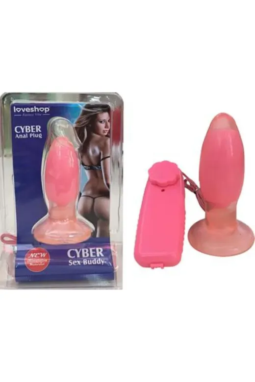 Red Fox 0011C Kablolu Yüksek Titreşimli Pembe Anal Giriş İçin Plug