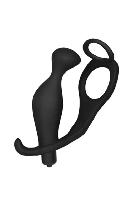 Red Fox 100334316910057 Penis Halkalı Titreşimli Anal Penetratör Plug Masturbatör