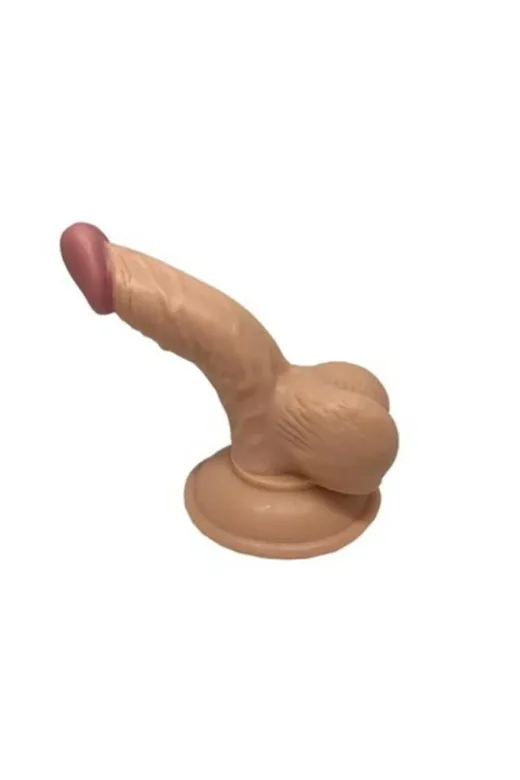 Red Fox 100334316920679 13 Cm Vantuzlu Realistik Penis Anal Vajinal