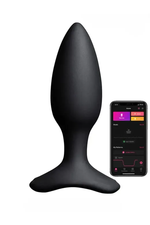 Red Fox LVHS2-1-5 Hush 2 Anal Plug 1.5" App Controlled