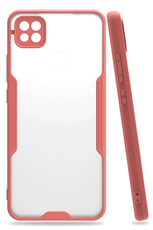 Redmi 9C Kılıf Platin Silikon - Pembe