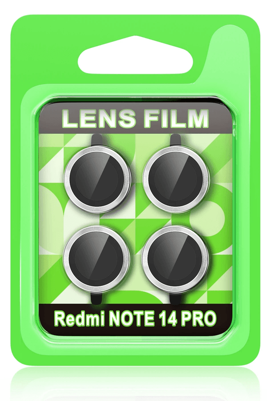 Redmi Note 14 Pro 5G Raze Metal Kamera Lens - Gümüş
