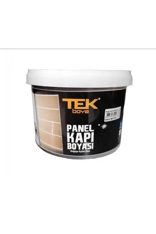Remont Tek Boya Panel Kapı Boyası Su Bazlı Beyaz Renk Kod : 1005 - 2,5 Litre